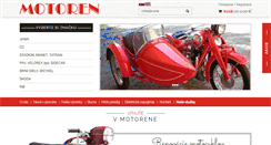 Desktop Screenshot of motoren.sk