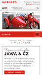 Mobile Screenshot of motoren.sk